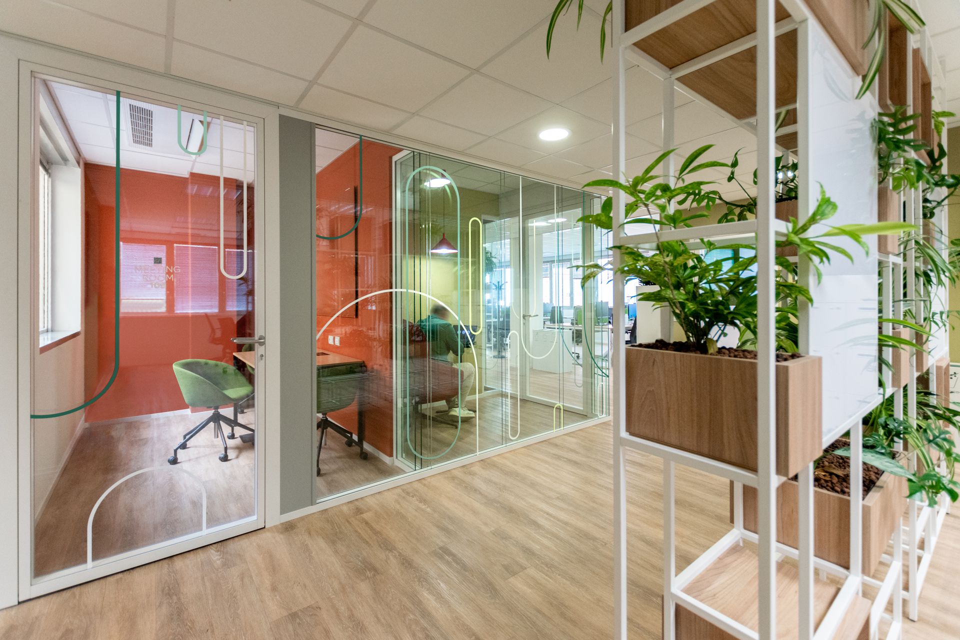 Progetto di Interior design della sede Sisal di Roma