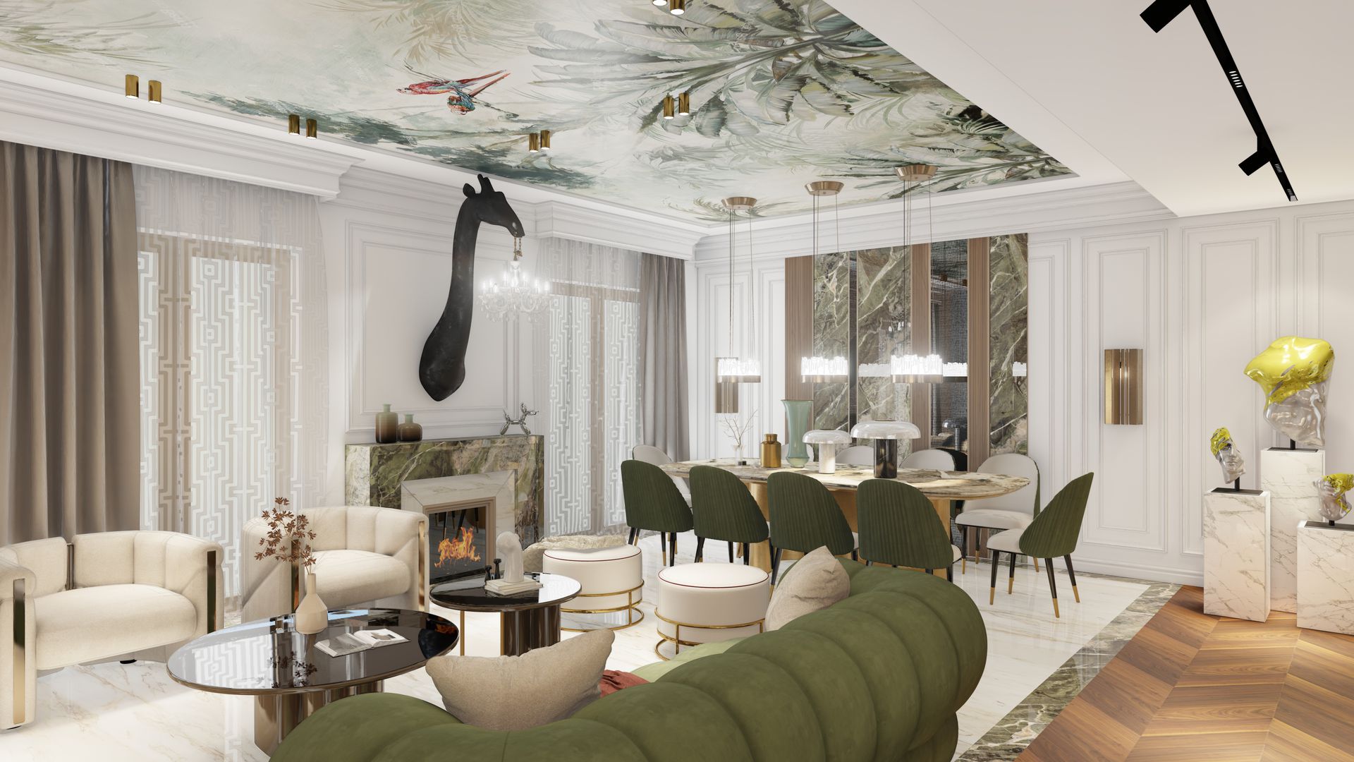 Casa tra classico e contemporaneo