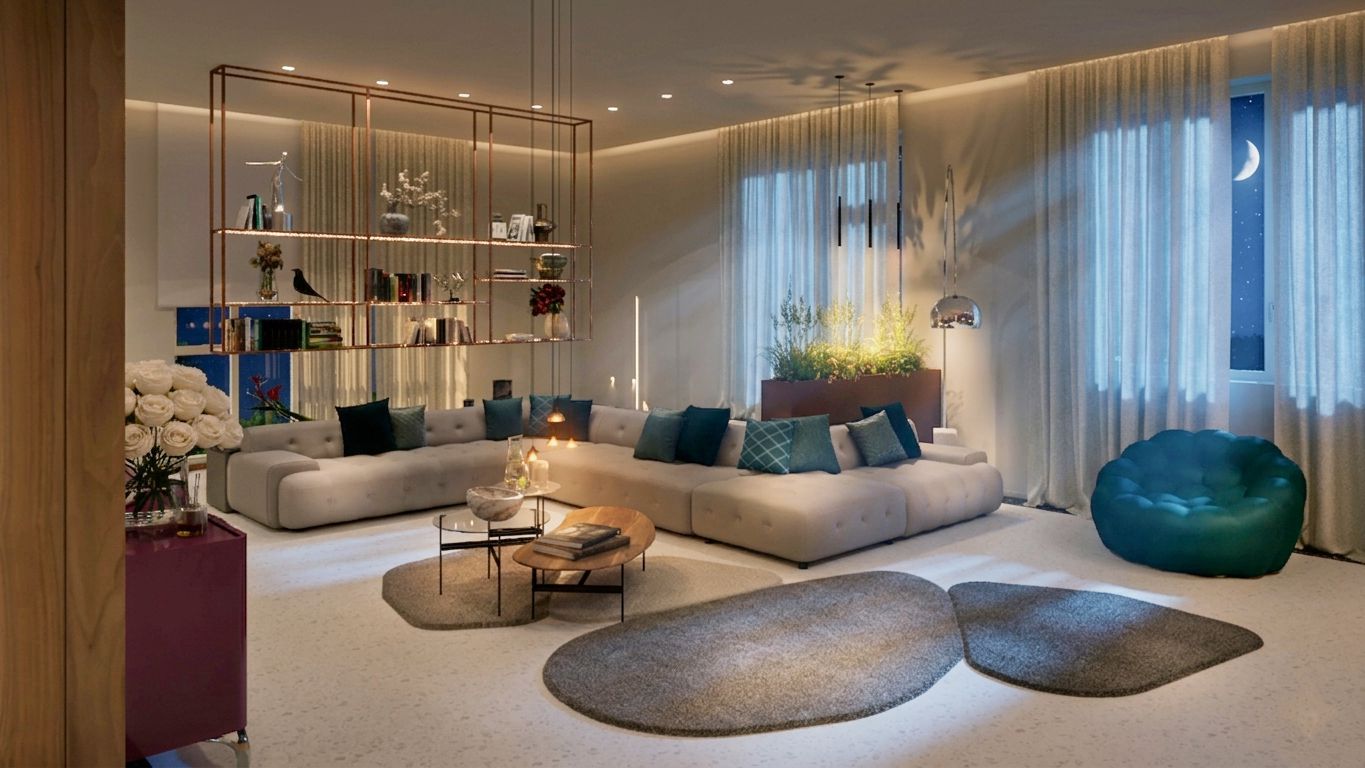 La casa dove la luce disegna lo spazio