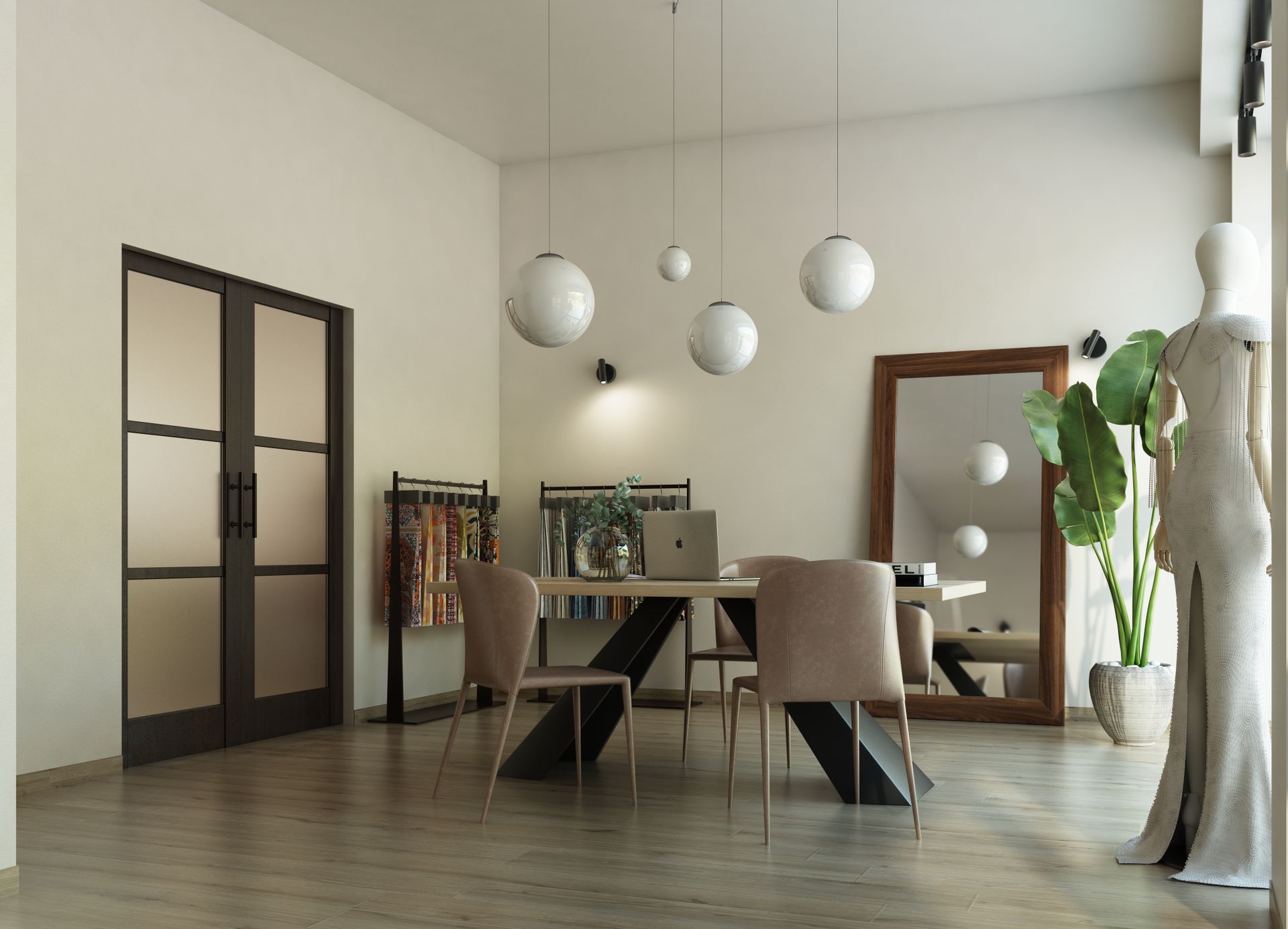 Un atelier che sa di casa
