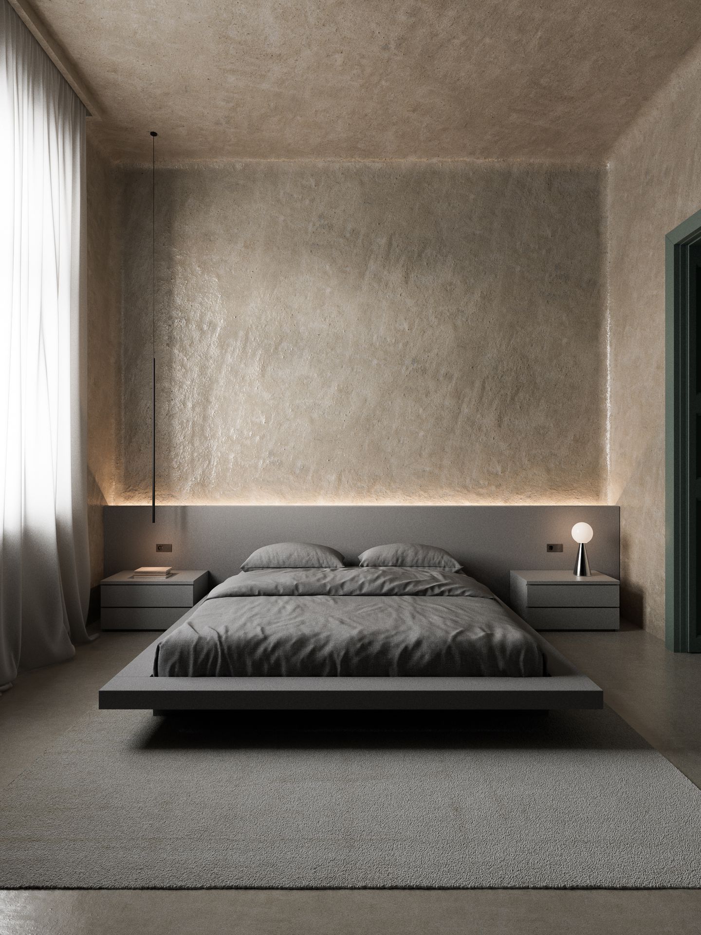 Earth Tones Bedroom