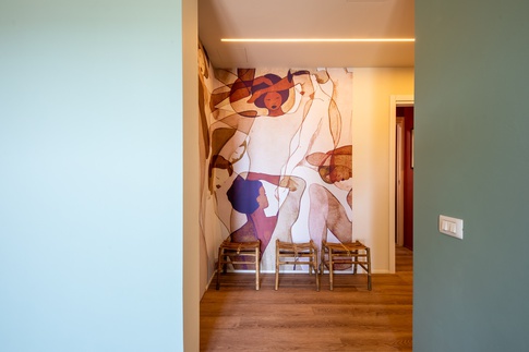 Studio in stile eclettico di 70 di Valeria Home Interior Studio in stile eclettico di 70 di Valeria Home Interior