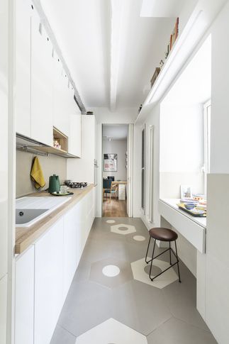 Cucina in stile contemporaneo di 6 di Francesca Delicato architettura e design