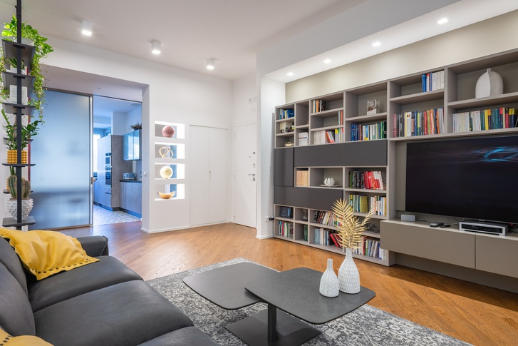 Soggiorno in stile contemporaneo di 25 di BB1 Architettura & Design