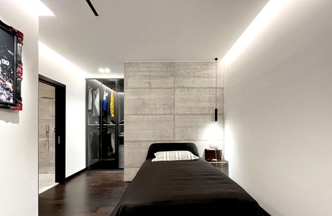 Camera da Letto in stile moderno di 20 di B2Carchitetti