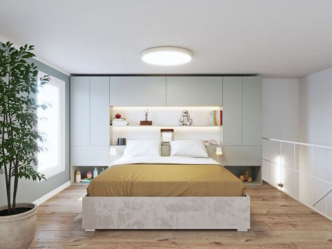 Camera da Letto in stile moderno di 8 di AT Design Studio
