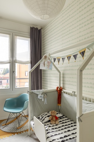 Cameretta Bambini in stile moderno di 9 di Chantal Forzatti architetto