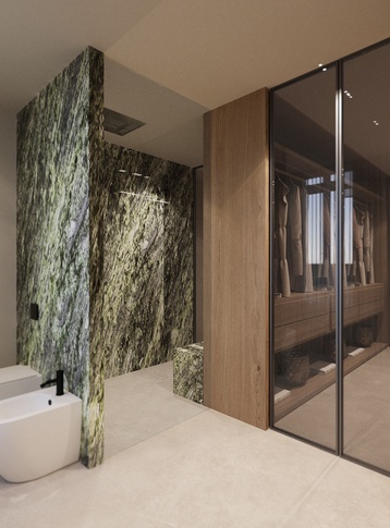 Camera da Letto in stile contemporaneo di 38 di EmmePi Architettura