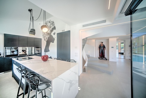 Cucina in stile contemporaneo di 22 di Pierpaolo Iannone Architetto Cucina in stile contemporaneo di 22 di Pierpaolo Iannone Architetto
