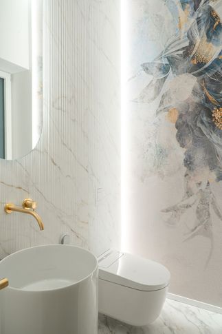 Bagno di Servizio in stile contemporaneo di 3 di Formale.