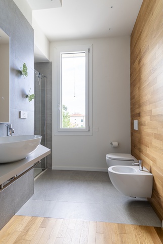 Bagno di Servizio in stile contemporaneo di 5 di Lorenzo Rossi Architetto Bagno di Servizio in stile contemporaneo di 5 di Lorenzo Rossi Architetto