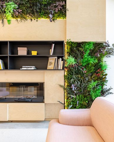 Open Space in stile contemporaneo di 160 di Frame Farm - Architecture & Design Open Space in stile contemporaneo di 160 di Frame Farm - Architecture & Design