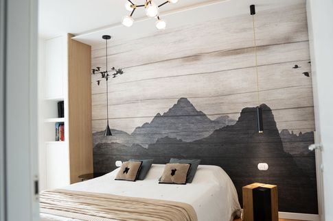 Camera da Letto in stile contemporaneo di 13 di Rinnova Home 3d