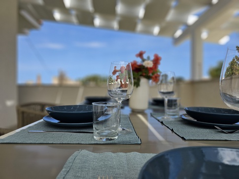 Giardino in stile mediterraneo di 120 di Alessandra Gambino Architetto - AGA