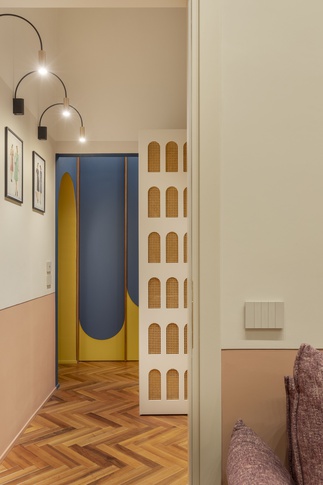 Lavanderia in stile maximalista di 3 di Rachele Biancalani Studio