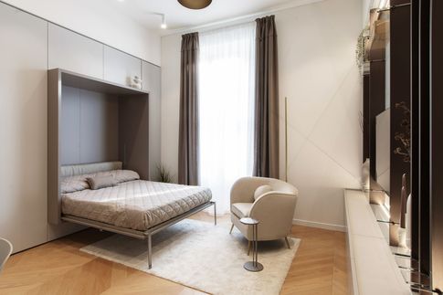 Open Space in stile contemporaneo di 32 di kkarchitecture