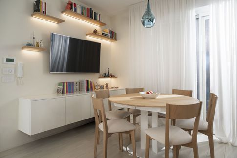 Open Space in stile contemporaneo di 19 di Patrizia Drudi Architetto