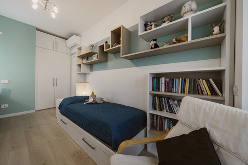 Camera da Letto in stile contemporaneo di 12 di Annalisa Carli Architetto Camera da Letto in stile contemporaneo di 12 di Annalisa Carli Architetto