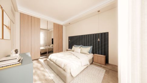 Camera da Letto in stile contemporaneo di 20 di Facta Studio Architetti Milano