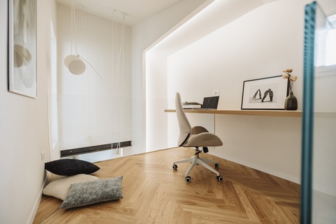 Open Space in stile boho chic di 30 di SMartSTUDIO