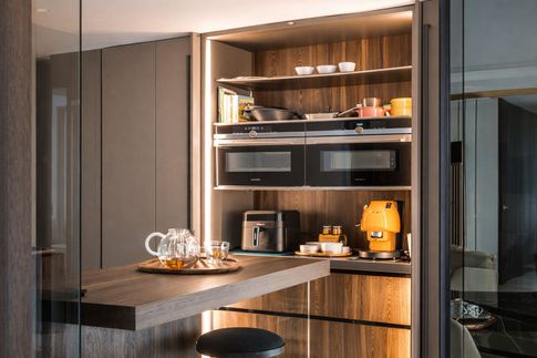 Cucina in stile contemporaneo di 20 di Salvatore Sito Interior Designer