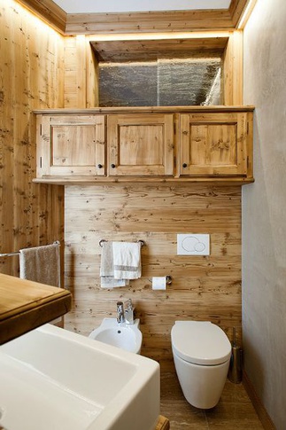 Bagno in stile rustico di 8 di Elena Vigano' Architetto