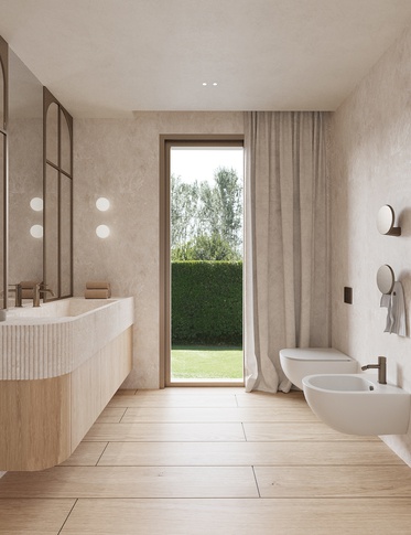 Camera da Letto in stile contemporaneo di 26 di EmmePi Architettura