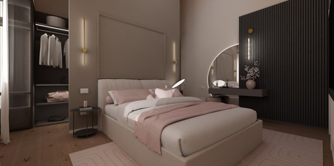 Camera da Letto in stile contemporaneo di 15 di SAMANTHA PASTRELLO INTERIOR DESIGN