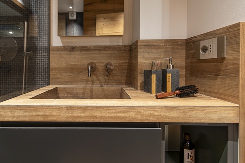 Bagno in stile naturale di 4 di Studio MAC