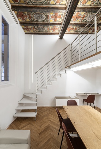 Open Space in stile contemporaneo di 30 di Studio DOM