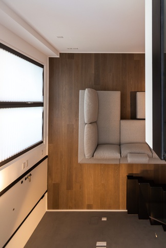 Open Space in stile moderno di 35 di Nuccia Coschignano architetto