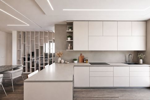 Open Space in stile glamour di 50 di JFD Juri Favilli Design Open Space in stile glamour di 50 di JFD Juri Favilli Design