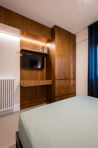 Camera da Letto in stile contemporaneo di 15 di MANUARINO architettura design comunicazione