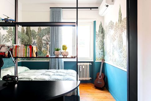 Cameretta Bambini in stile contemporaneo di 15 di Equus Architects