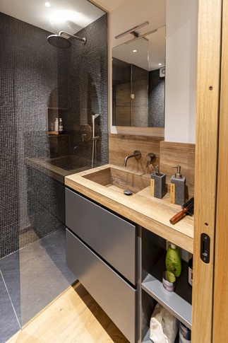 Bagno in stile naturale di 4 di Studio MAC