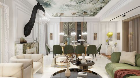 Open Space in stile contemporaneo di 20 di Salvatore Sito Interior Designer