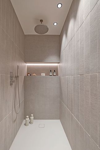 Bagno in stile japandi di 7 di Studio di Architettura Barbara Vucusa Architetto Bagno in stile japandi di 7 di Studio di Architettura Barbara Vucusa Architetto