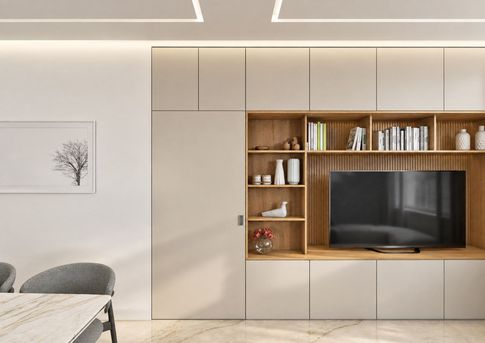 Open Space in stile contemporaneo di 40 di Arcangelo Primato