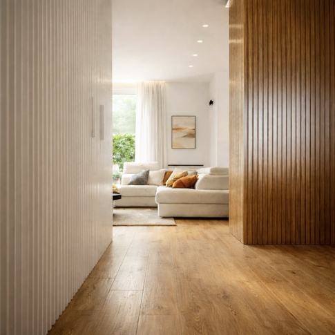 Open Space in stile contemporaneo di 55 di Francesca Silvestri