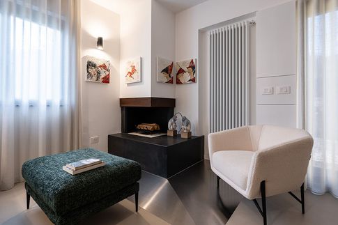 Open Space in stile contemporaneo di 45 di MANUARINO architettura design comunicazione