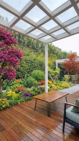 Giardino in stile contemporaneo di 80 di Francesca Silvestri