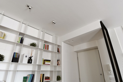 Open Space in stile contemporaneo di 39 di kkarchitecture