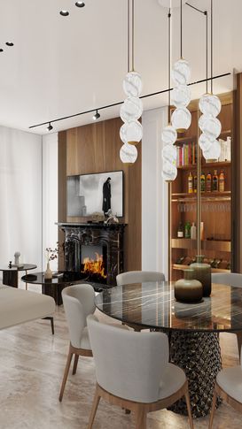 Open Space in stile contemporaneo di 30 di Salvatore Sito Interior Designer