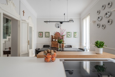 Cucina in stile contemporaneo di 25 di Annalisa Carli Architetto