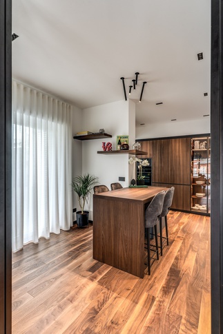 Cucina in stile contemporaneo di 12 di MOB Architects Cucina in stile contemporaneo di 12 di MOB Architects