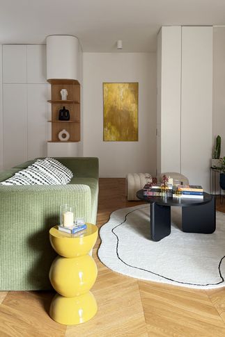 Open Space in stile contemporaneo di 50 di Elisa Schipa Architetto