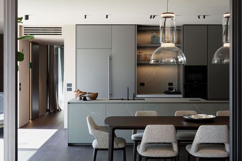 Cucina in stile minimal di 25 di Didonè Comacchio Architects