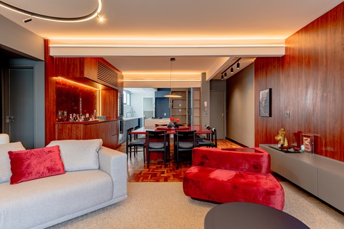 Soggiorno in stile contemporaneo di 80 di Guzlive