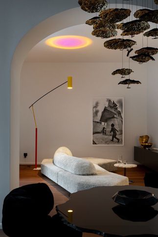 Open Space in stile contemporaneo di 450 di Studiounoarchitettura