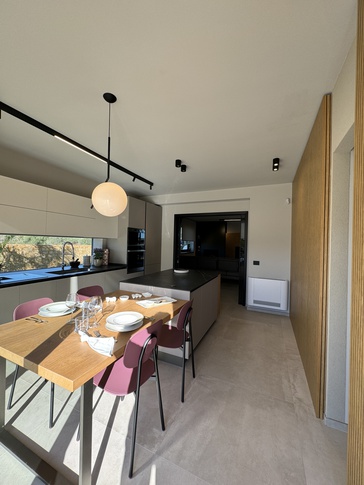Cucina in stile contemporaneo di 20 di Giuseppe Palermo architetto (Soqquadro architetti)